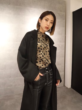 大谷亜宥茄 (EMODA)さん（レディース・170cm）の秋コーディネート