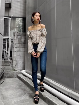 大谷亜宥茄 (EMODA)さん（レディース・170cm）の春コーディネート