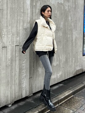 大谷亜宥茄 (EMODA)さん（レディース・172cm）の夏コーディネート