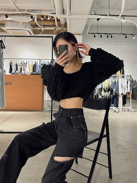 大谷亜宥茄 (EMODA)さん（レディース・170cm）の春コーディネート