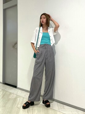 大谷亜宥茄 (EMODA)さん（レディース・172cm）の春コーディネート