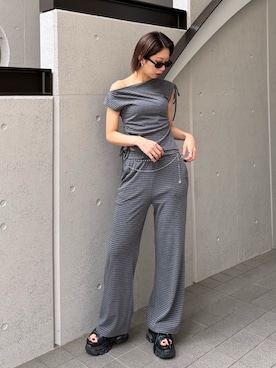大谷亜宥茄 (EMODA)さん(レディース・170cm)の夏コーディネート