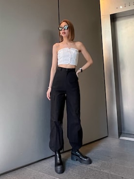 大谷亜宥茄 (EMODA)さん(レディース・170cm)の夏コーディネート