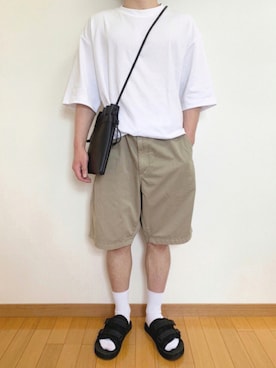 かぺじゅんさん（メンズ・165cm）の夏コーディネート