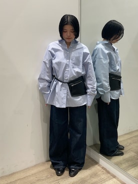 「COLONY 2139（コロニートゥーワンスリーナイン）のアイテム（パンツ）」を使った、hinamik0chさん（レディース・144cm）の春コーディネート