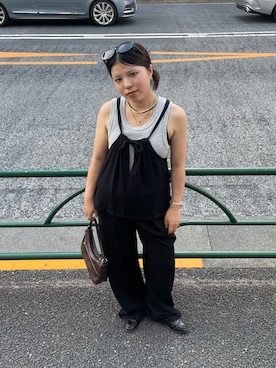 「アイテム（ハンドバッグ）」を使った、hinamik0chさん（レディース・144cm）の夏コーディネート
