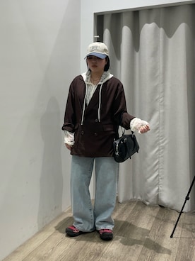 「COLONY 2139（コロニートゥーワンスリーナイン）のアイテム（パンツ）」を使った、hinamik0chさん（レディース・144cm）の春コーディネート