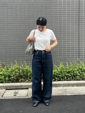 「アイテム（トップス）」を使った、hinamik0chさん（レディース・144cm）の夏コーディネート
