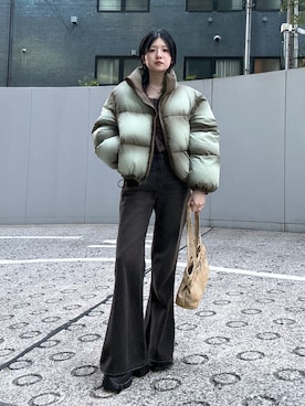 「SLY（スライ）のアイテム」を使った、honokaさん（レディース・165cm）の夏コーディネート