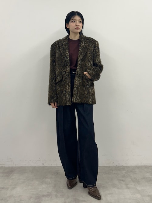 再入荷】THROW J/W CURVE TUCKED PT ジャストウエスト カーブ