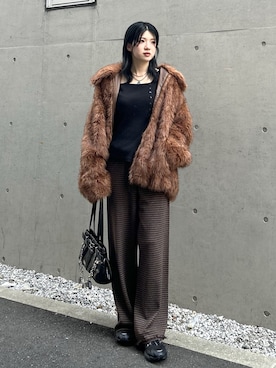 「アイテム（チョーカー）」を使った、honokaさん（レディース・165cm・20代）の夏コーディネート