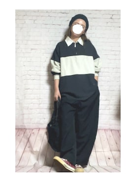 「MARC JACOBS（マークジェイコブス）のアイテム（バッグ）」を使った、hiiiさん（レディース・158cm）の秋コーディネート