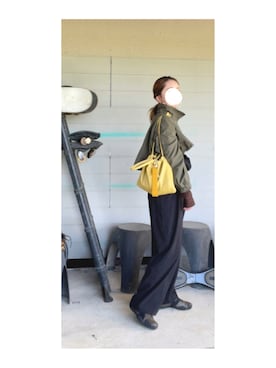 「emmi（エミ）のアイテム」を使った、hiiiさん（レディース・158cm）の春コーディネート