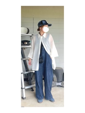 「beautiful people（ビューティフルピープル）のアイテム」を使った、hiiiさん（レディース・158cm）の夏コーディネート