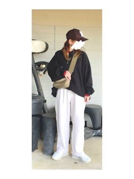 「Onitsuka Tiger（オニツカタイガー）のアイテム」を使った、hiiiさん（レディース・158cm）の春コーディネート