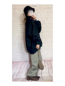 「アイテム（ピアス（両耳用））」を使った、hiiiさん（レディース・158cm）の秋コーディネート