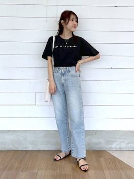 「アイテム（サンダル）」を使った、ひらりぃ❀さん（レディース・152cm・20代）の夏コーディネート