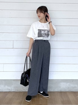 「旅行」｜ひらりぃ❀さん（レディース・152cm）の春コーディネート