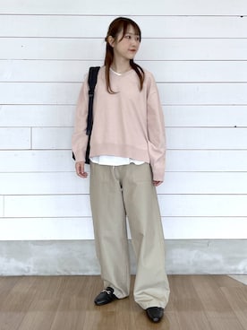 「GLOBAL WORK（グローバルワーク）のアイテム（シューズ）」を使った、ひらりぃ❀さん（レディース・152cm）の春コーディネート