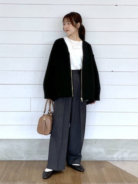 「アイテム（パンプス）」を使った、ひらりぃ❀さん（レディース・152cm・20代）の秋コーディネート