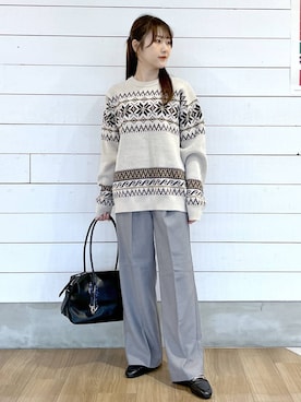 「旅行」｜ひらりぃ❀さん（レディース・152cm）の冬コーディネート