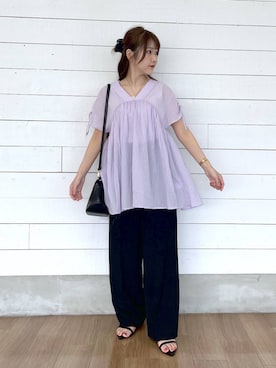 ひらりぃ❀さん（レディース・152cm・20代）の夏コーディネート