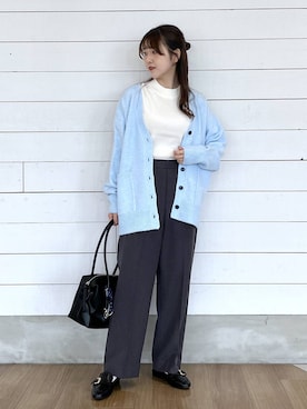 「おでかけ」｜ひらりぃ❀さん（レディース・152cm）の冬コーディネート