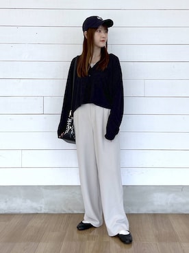 「GLOBAL WORK（グローバルワーク）のアイテム（シューズ）」を使った、ひらりぃ❀さん（レディース・152cm）の春コーディネート