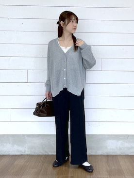 「GLOBAL WORK（グローバルワーク）のアイテム（シューズ）」を使った、ひらりぃ❀さん（レディース・152cm）の春コーディネート