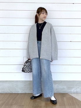 ひらりぃ❀さん（レディース・152cm）の冬コーディネート