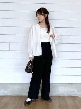 「旅行」｜ひらりぃ❀さん（レディース・152cm）の春コーディネート