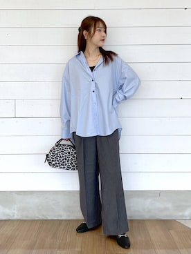 「アイテム（シュシュ）」を使った、ひらりぃ❀さん（レディース・152cm）の秋コーディネート
