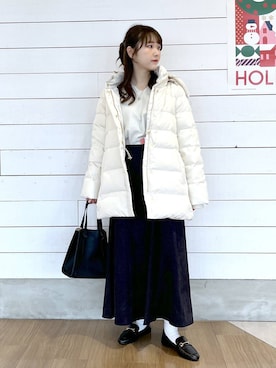 「GLOBAL WORK（グローバルワーク）のアイテム（トップス）」を使った、ひらりぃ❀さん（レディース・152cm）の冬コーディネート