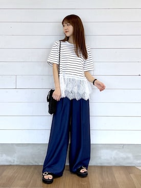 ひらりぃ❀さん（レディース・152cm）の夏コーディネート
