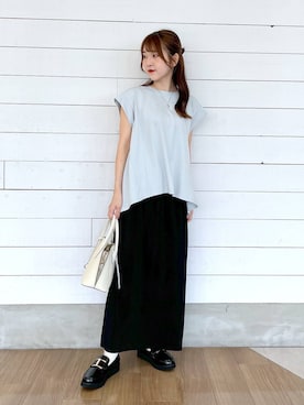 「アイテム（ローファー）」を使った、ひらりぃ❀さん（レディース・152cm・20代）の秋コーディネート