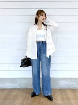 「GLOBAL WORK（グローバルワーク）のアイテム（パンプス）」を使った、ひらりぃ❀さん（レディース・152cm）の秋コーディネート