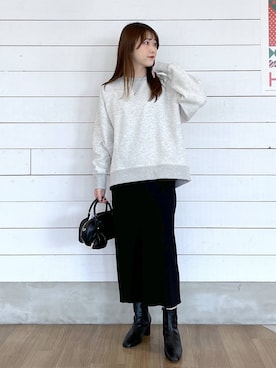 「アイテム（ハンドバッグ）」を使った、ひらりぃ❀さん（レディース・152cm・20代）の冬コーディネート