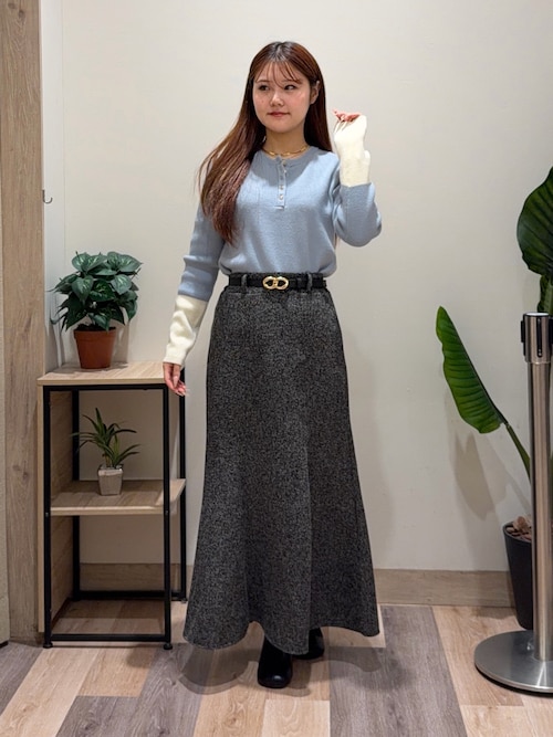 セール】ツイードマーメイドスカート（スカート）｜Thevon（ゼボン）の