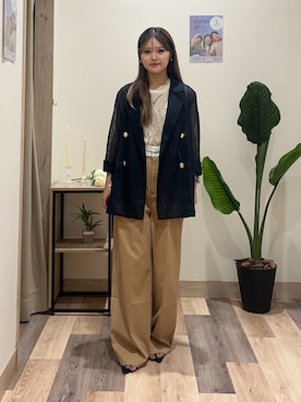 saraさん(レディース・154cm)の夏コーディネート