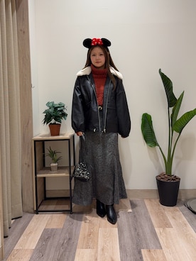 saraさん(レディース・154cm)の冬コーディネート