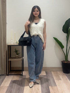 「154cm」｜saraさん（レディース・154cm）の秋コーディネート