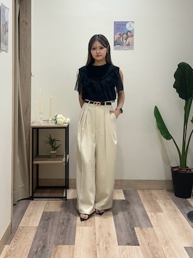 saraさん（レディース・154cm）の夏コーディネート