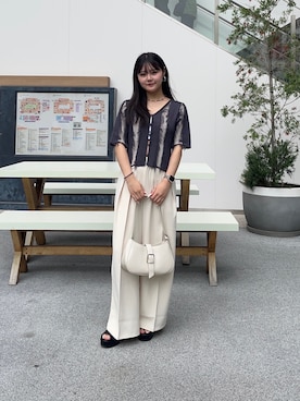 saraさん（レディース・154cm）の春コーディネート