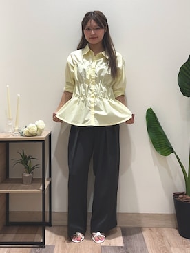 「154cm」｜saraさん（レディース・154cm）の夏コーディネート