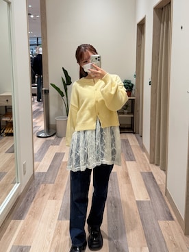 saraさん（レディース・154cm）の冬コーディネート