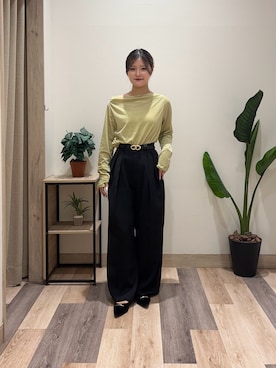 saraさん（レディース・154cm）の秋コーディネート