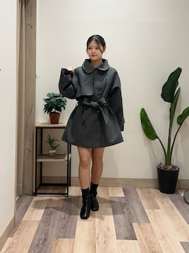 saraさん（レディース・154cm）の秋コーディネート