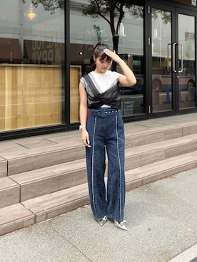 saraさん（レディース・154cm）の春コーディネート