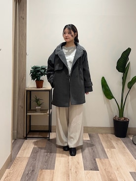 saraさん（レディース・154cm）の秋コーディネート