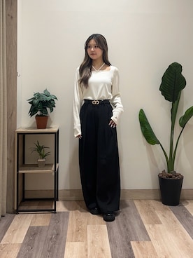 saraさん（レディース・154cm）の秋コーディネート